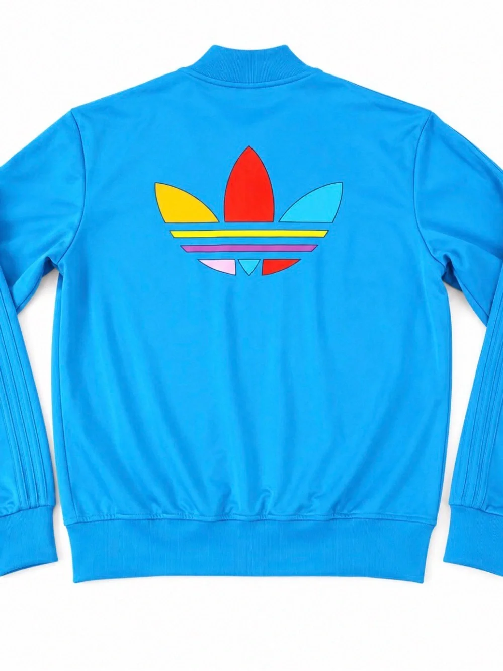 Adidas x Pharrell Williams AC5933 Track Jacket Blue Trefoil Full Zip Men's M
